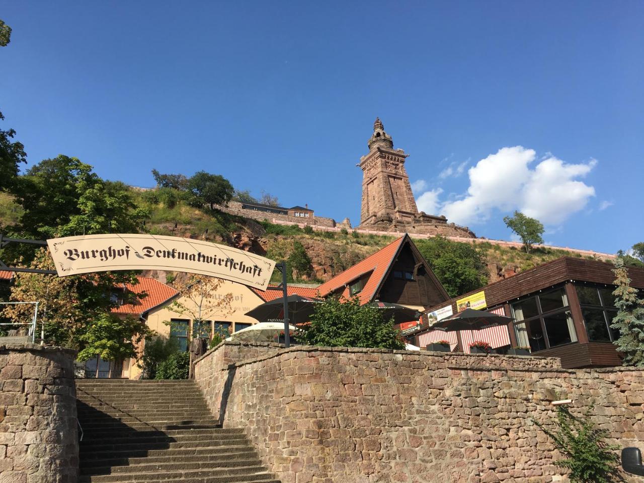 Burghof Kyffhaeuser Бад-Франкенхаузен-Кифхойзер Экстерьер фото